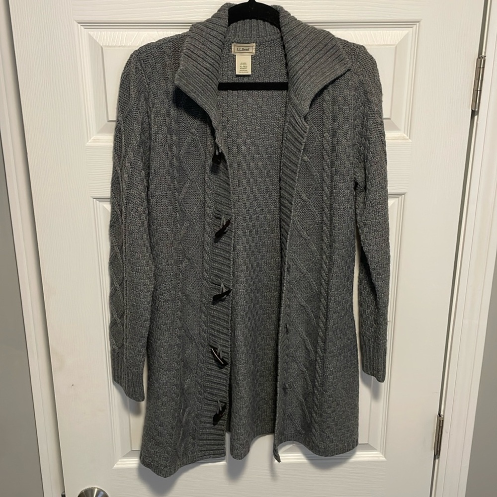 LLBean Wool Cardigan
